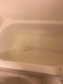 Bath tub stain