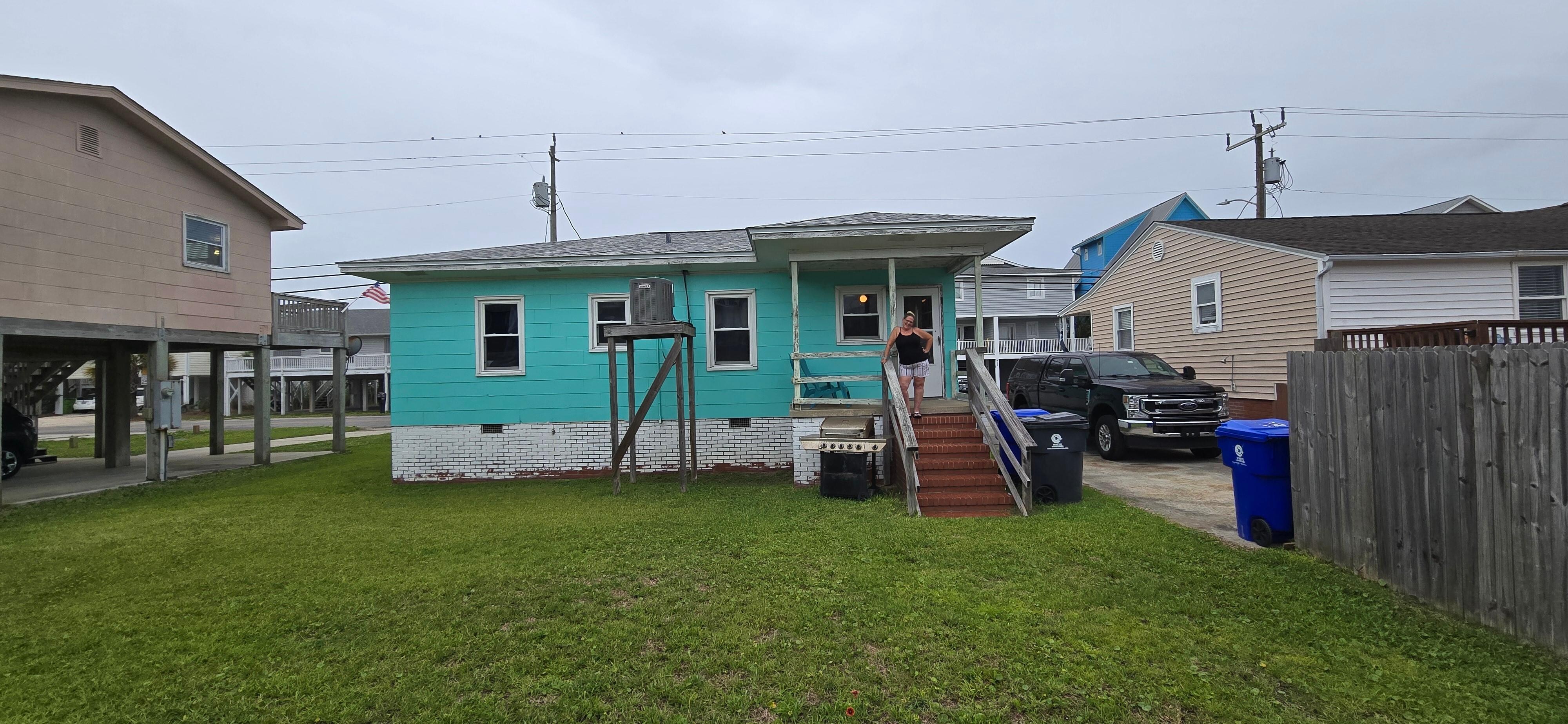 Back of the house.