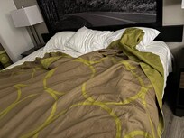 A room we were checked into that was deemed clean this was my initial walk in