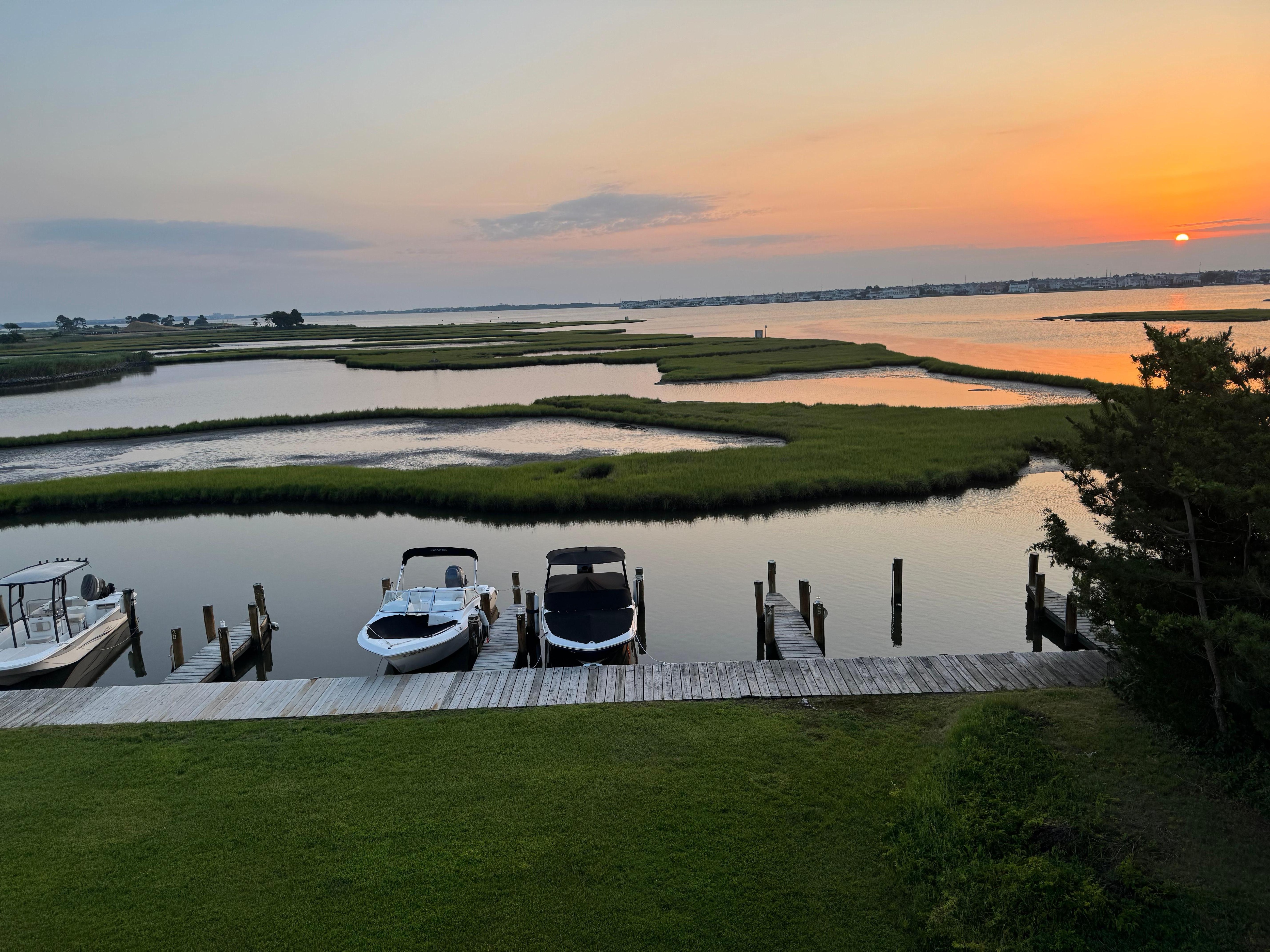 View from the master bedroom deck.