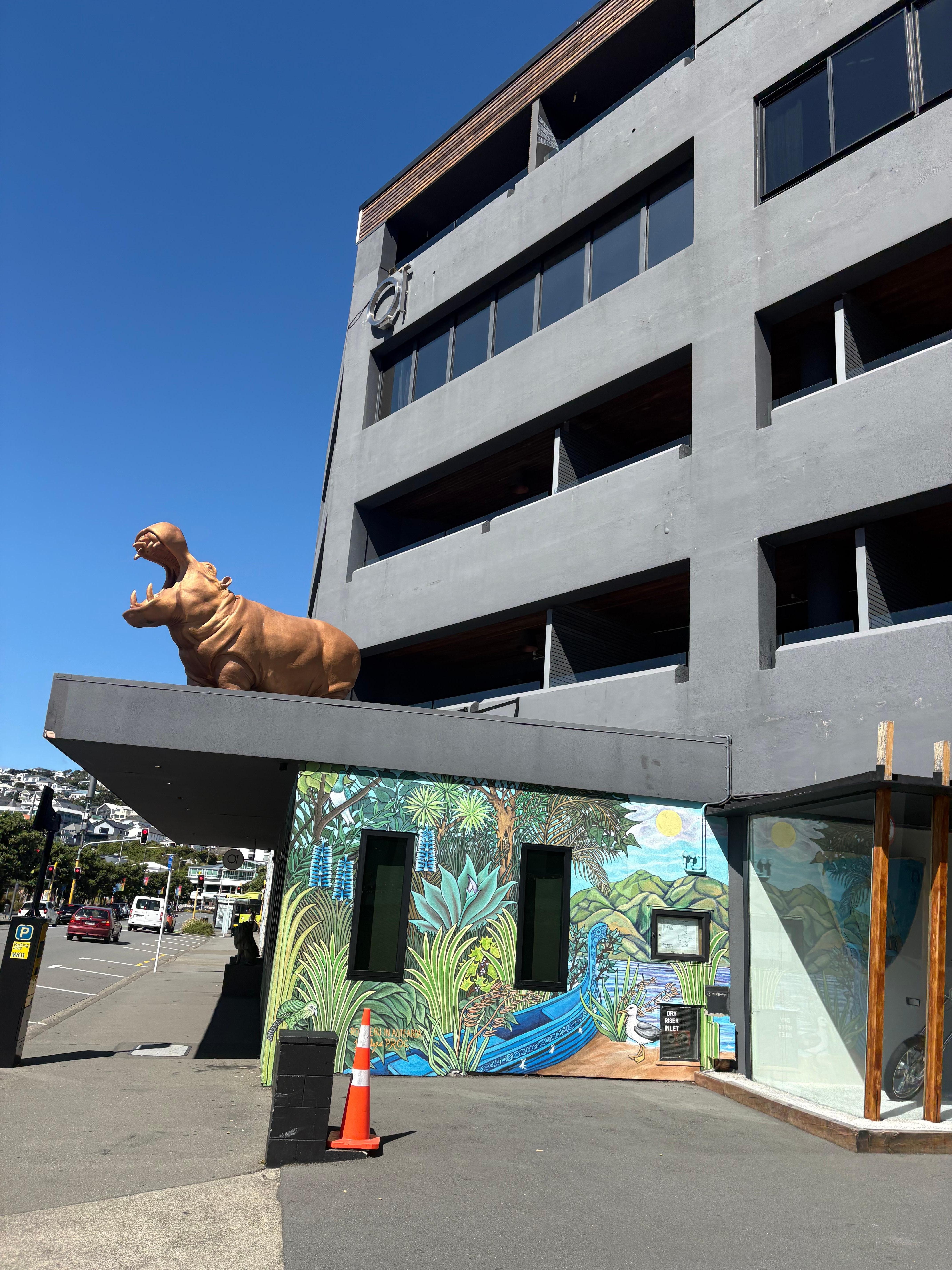 The QT Wellington Entrance