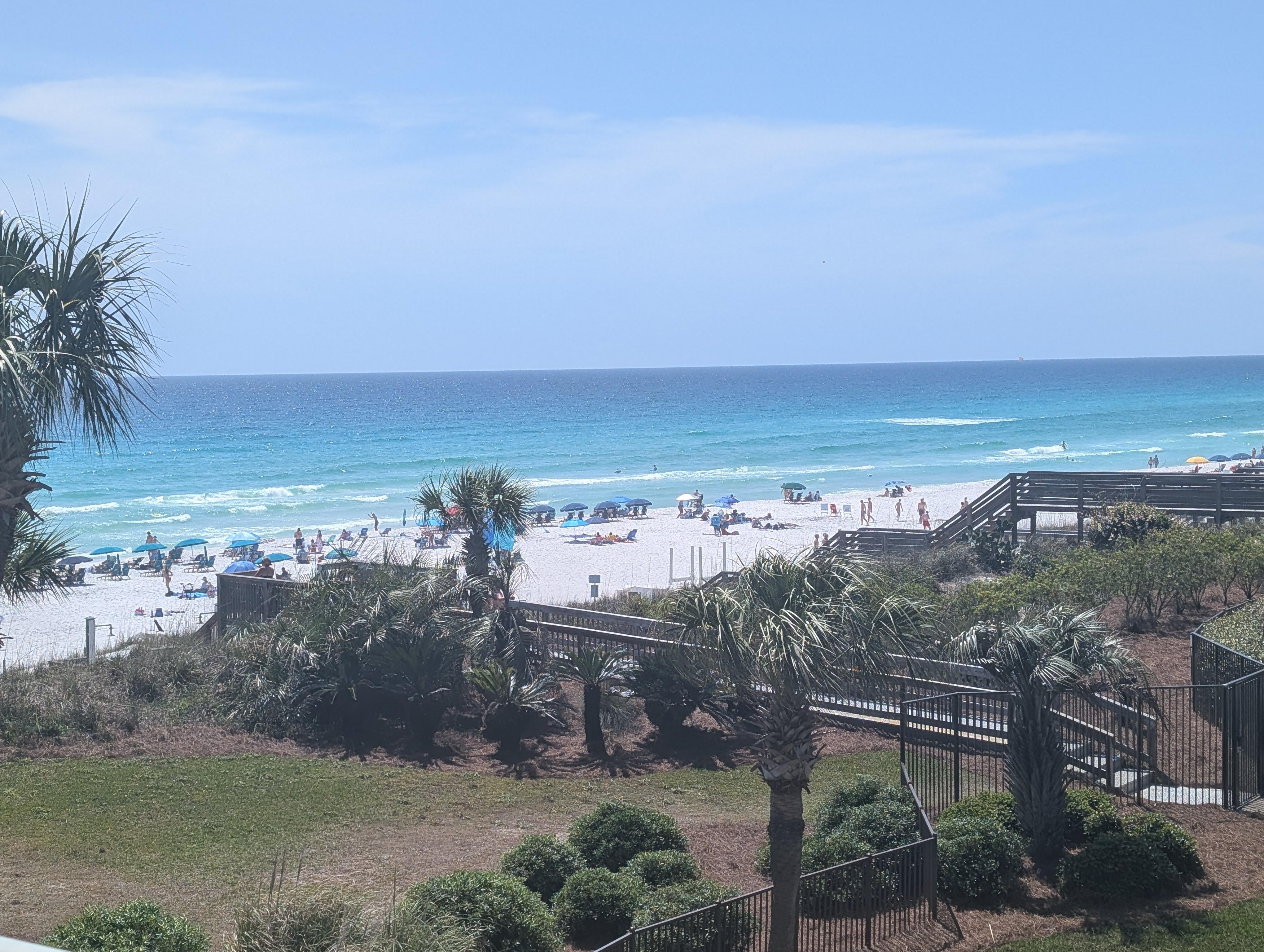 View from the balcony.