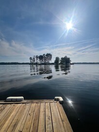 Beautiful view from the dock