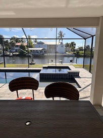 Pool and jacuzzi
