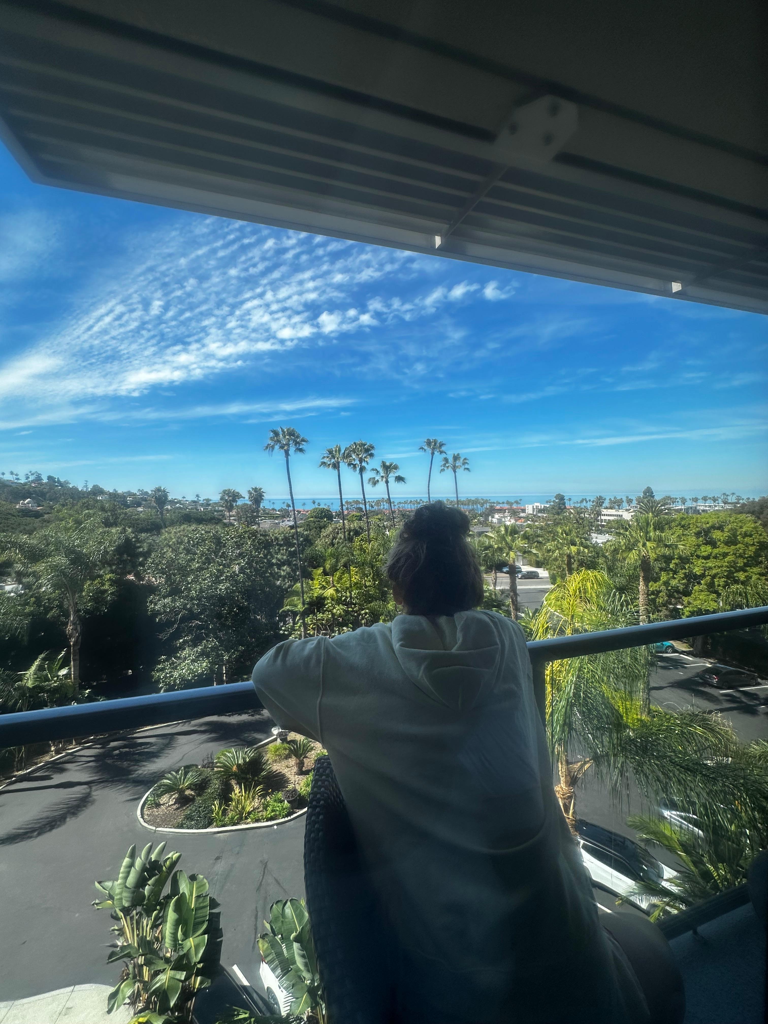 6th floor ocean view room- if you want a better view need to get the higher room 