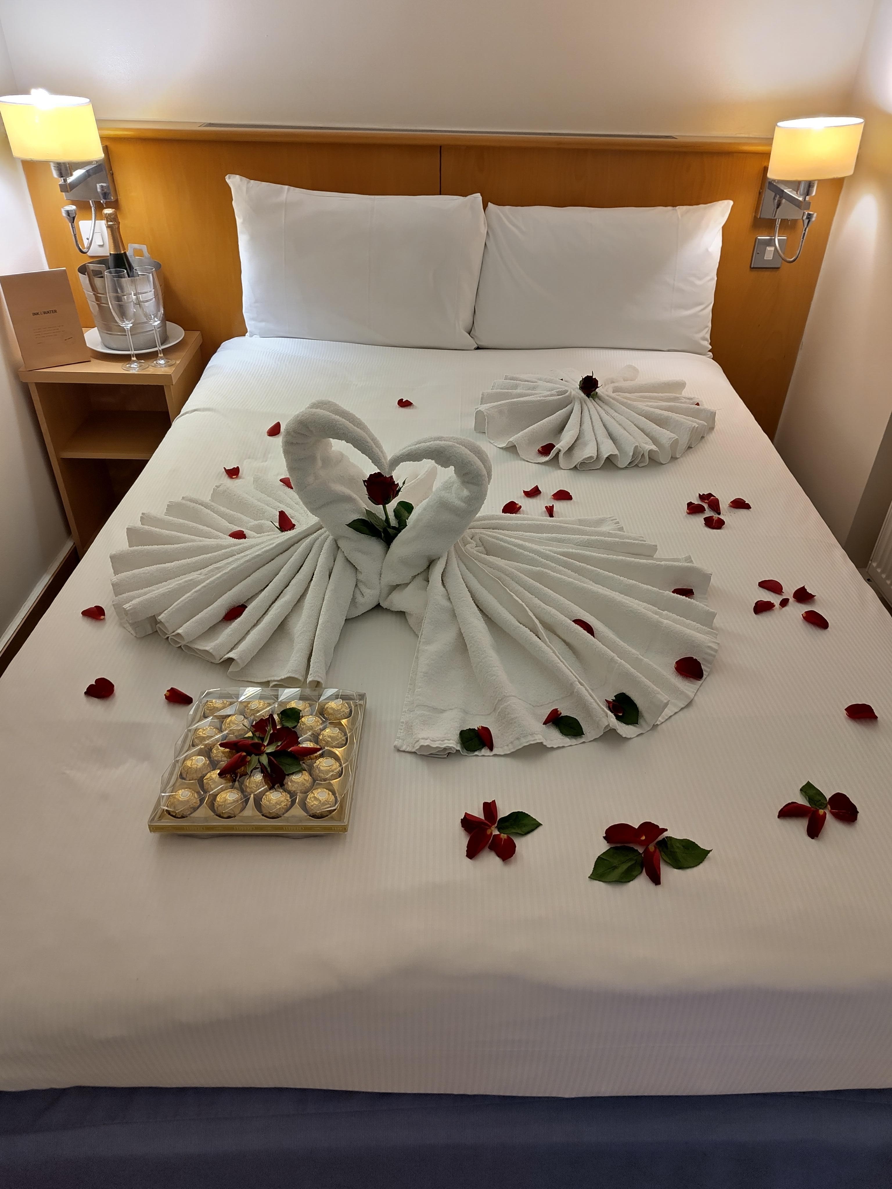 Ordered this package for my wife, as we do not buy each other Xmas presents and go to London each year to see some west end. Shoes instead.