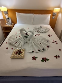 Ordered this package for my wife, as we do not buy each other Xmas presents and go to London each year to see some west end. Shoes instead.