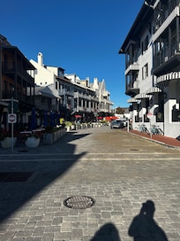 Road leading to the hotel.