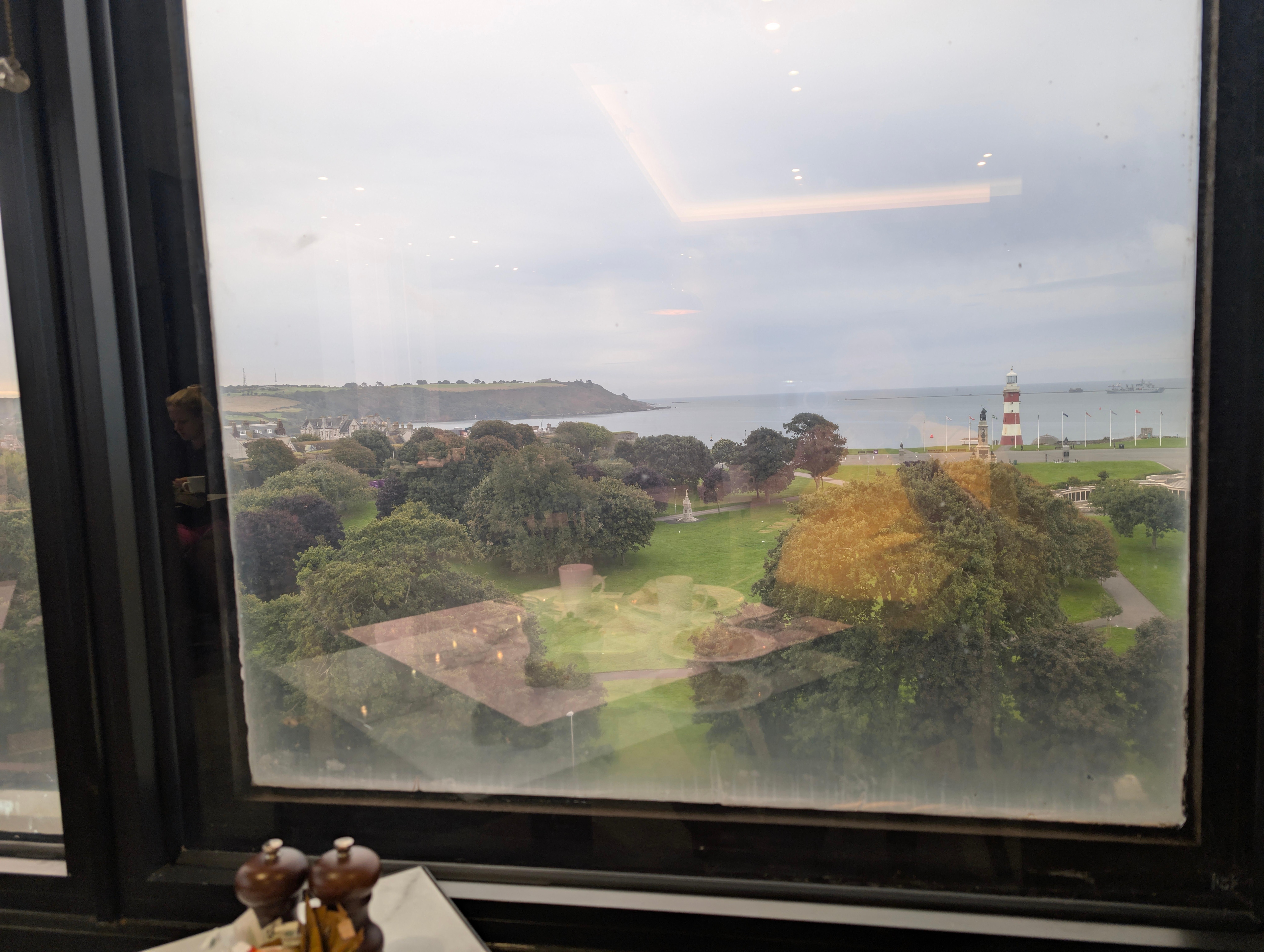 The Hoe from the breakfast room 