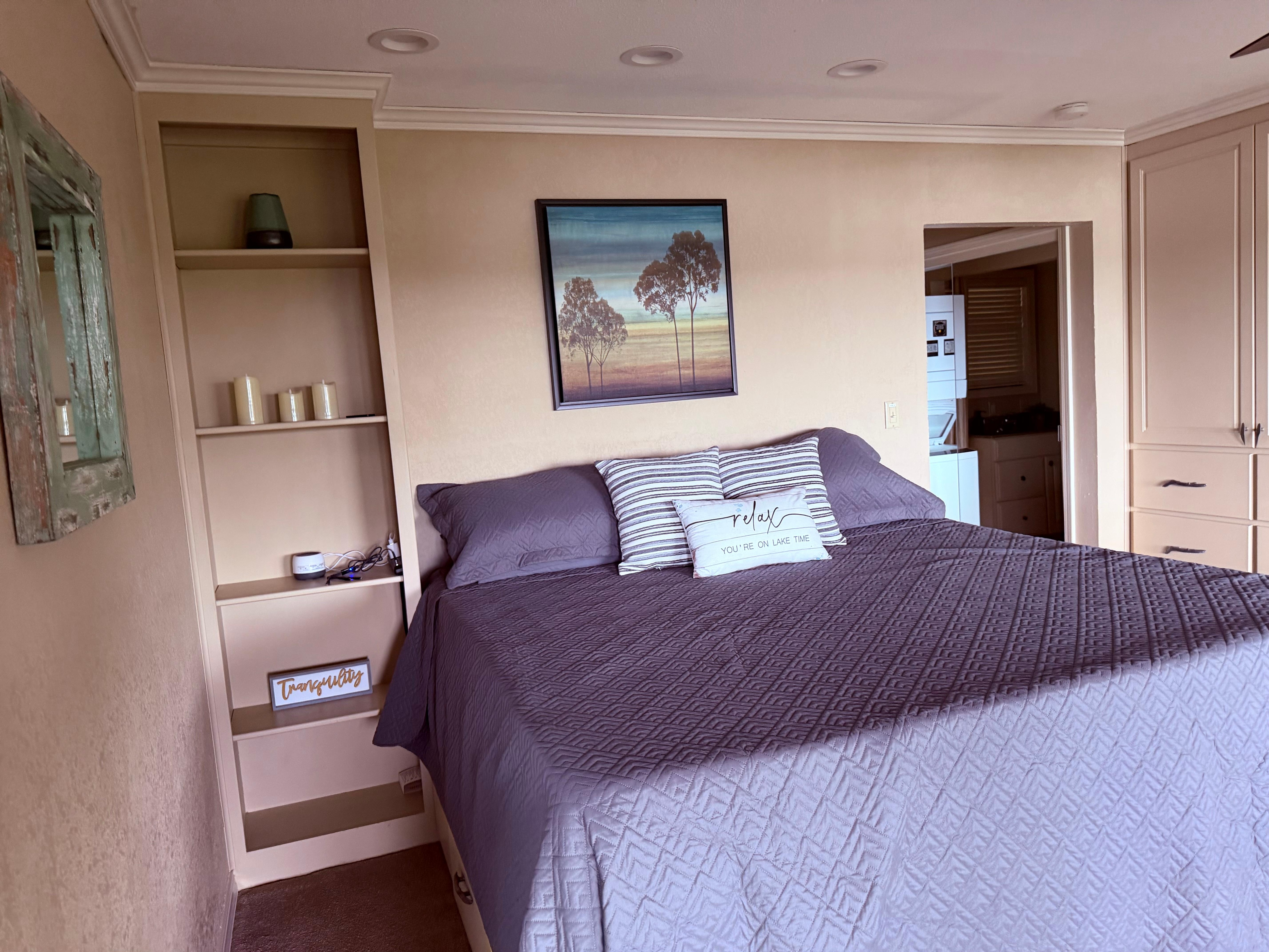 Most comfortable bed in a rental 