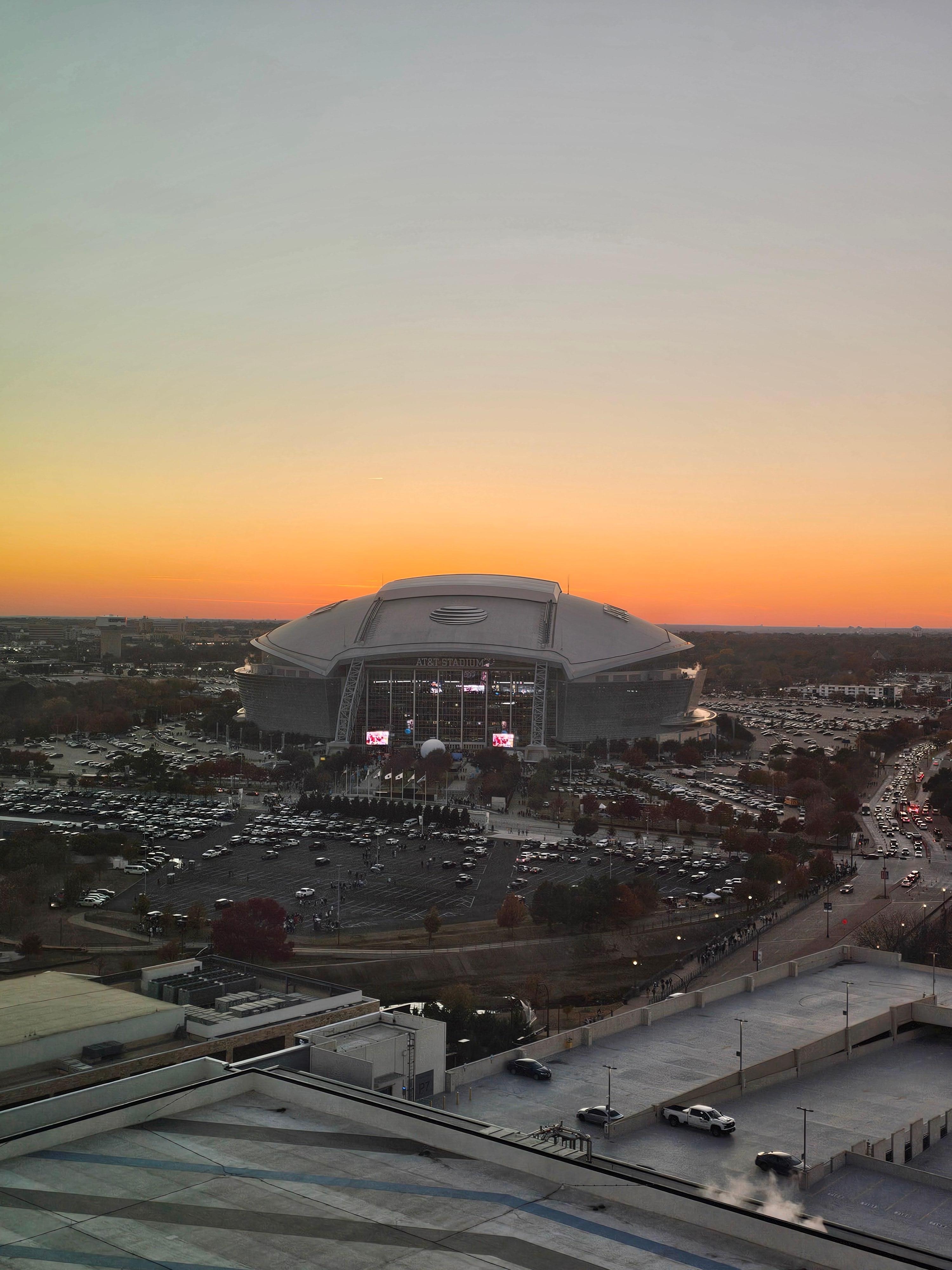View from our room on floor 19