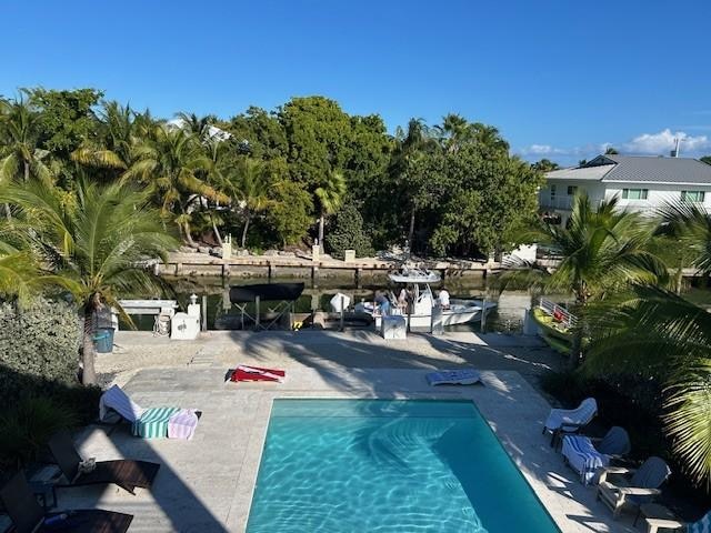 Great Pool and Dock Area