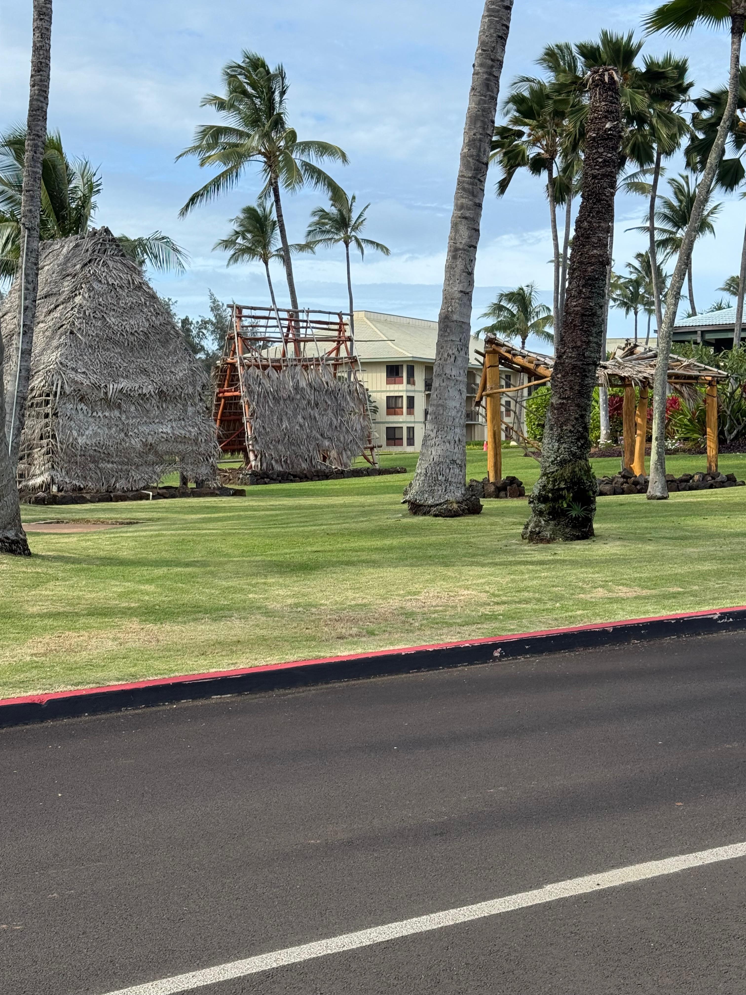 Front of resort