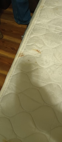Mattress stains