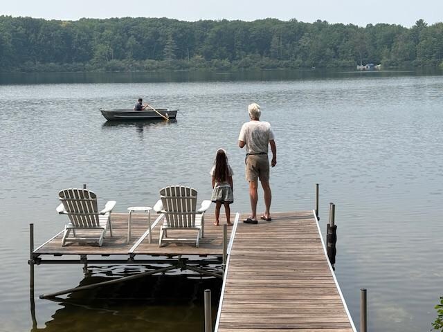 Loved spending time on the dock and paddling!