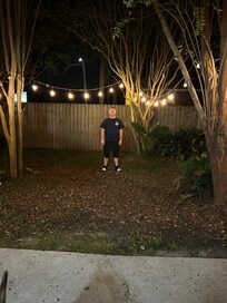 Love the little yard area!