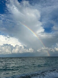 Rainbow over the Gulf