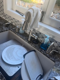 No water to wash dishes