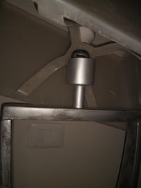 Lamp broken in the new room, I'm sure no one reported it before me. They had it put back like it wasn't.
