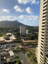 部屋から見えた景色です