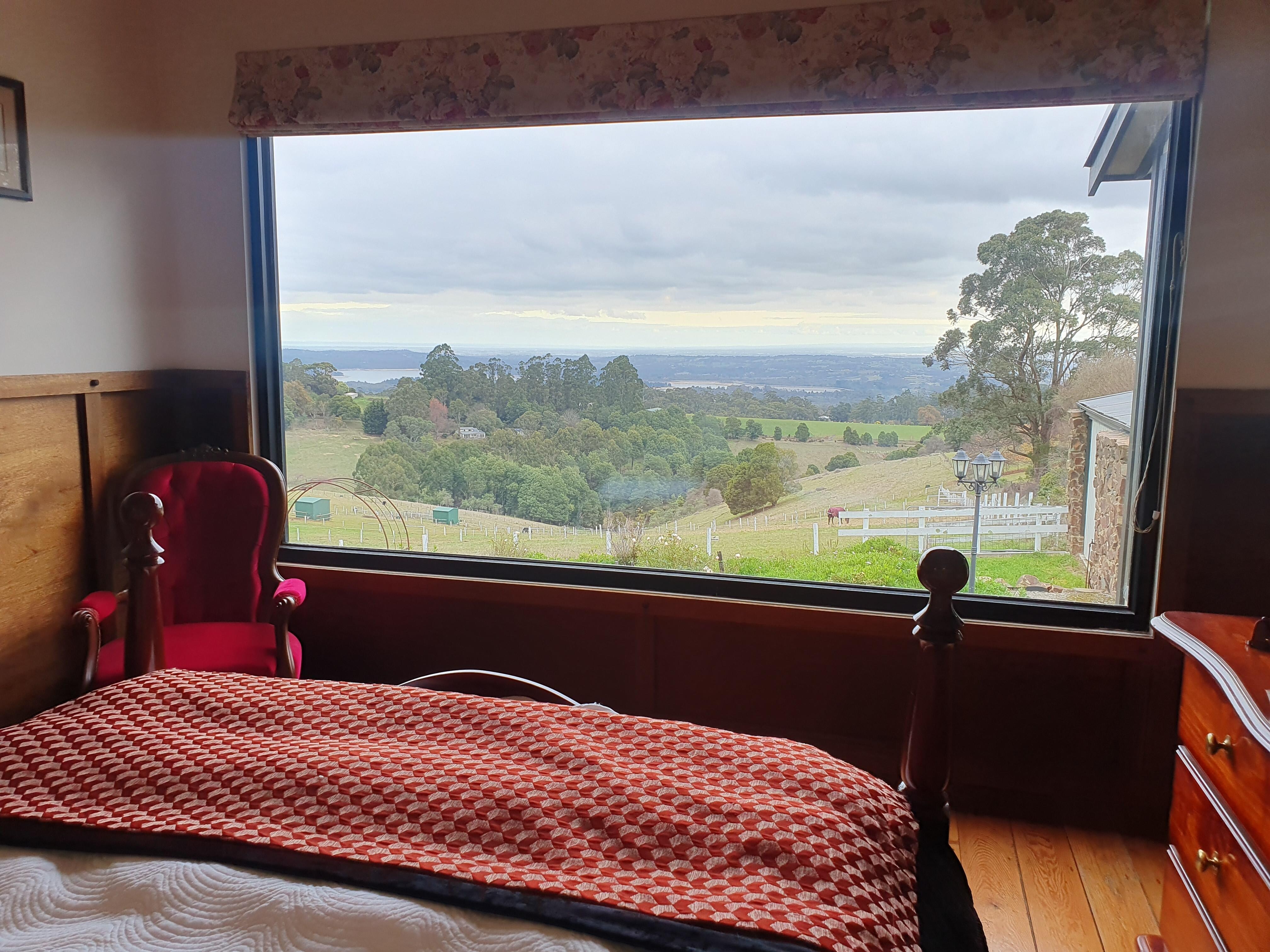 View from main bedroom.