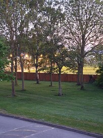 Looking towards the driving range