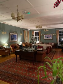 Comfortable lounge and bar area