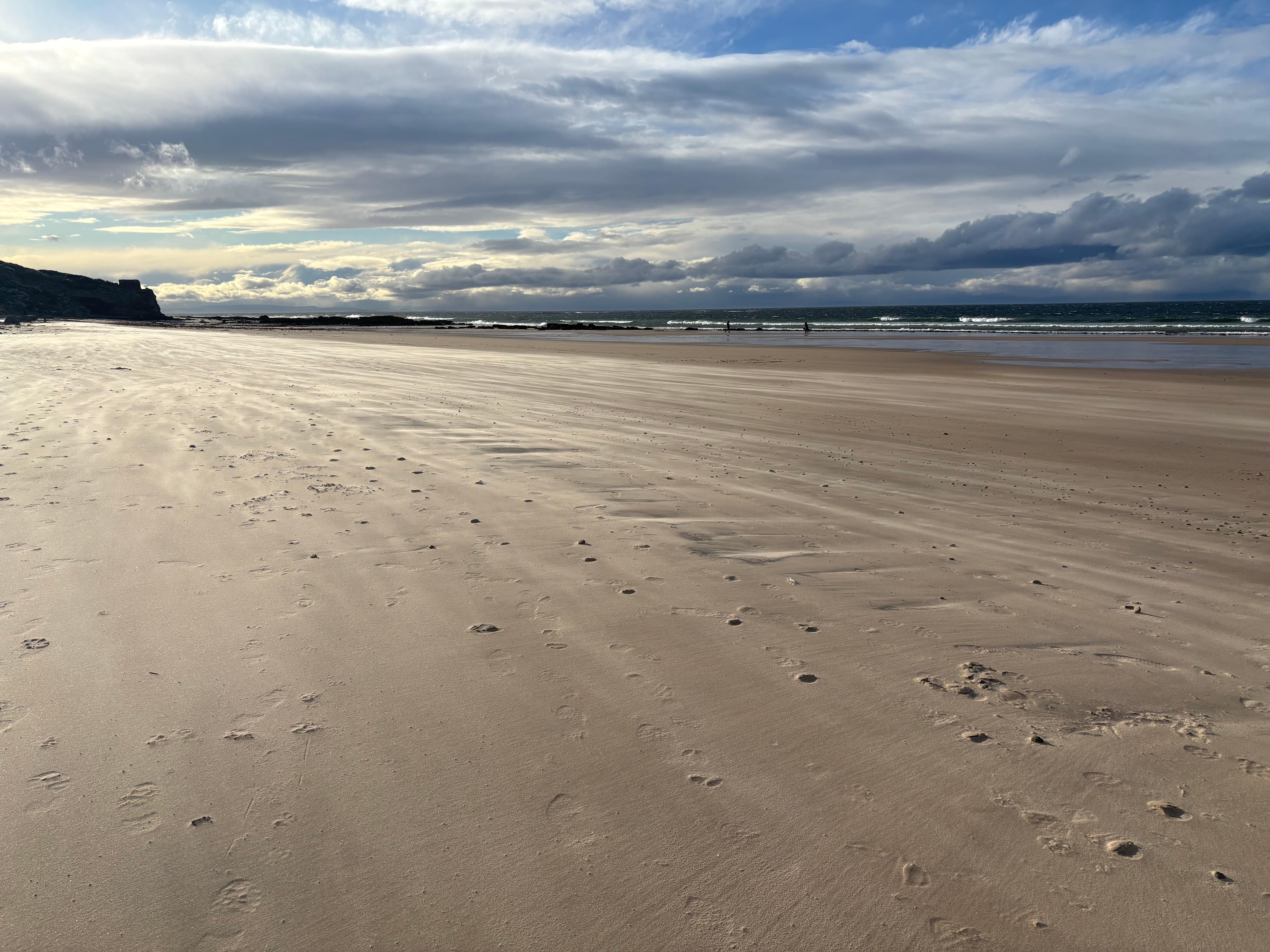 Beach just next to accommodation