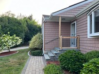 View from the driveway.