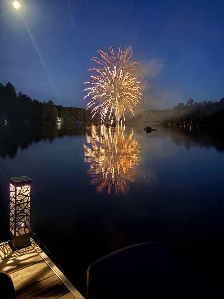 4th of July on Perch Lake.