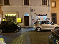 Entrance to property. Don’t let graffiti scare you—it’s everywhere on this side of the river