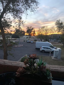 Near sunset from the balcony