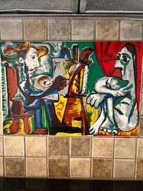 I m going through abusive split up of 20 years where my man had no respect and I have to be exposed to this picture every morning. I will never stay at a VRBO again.