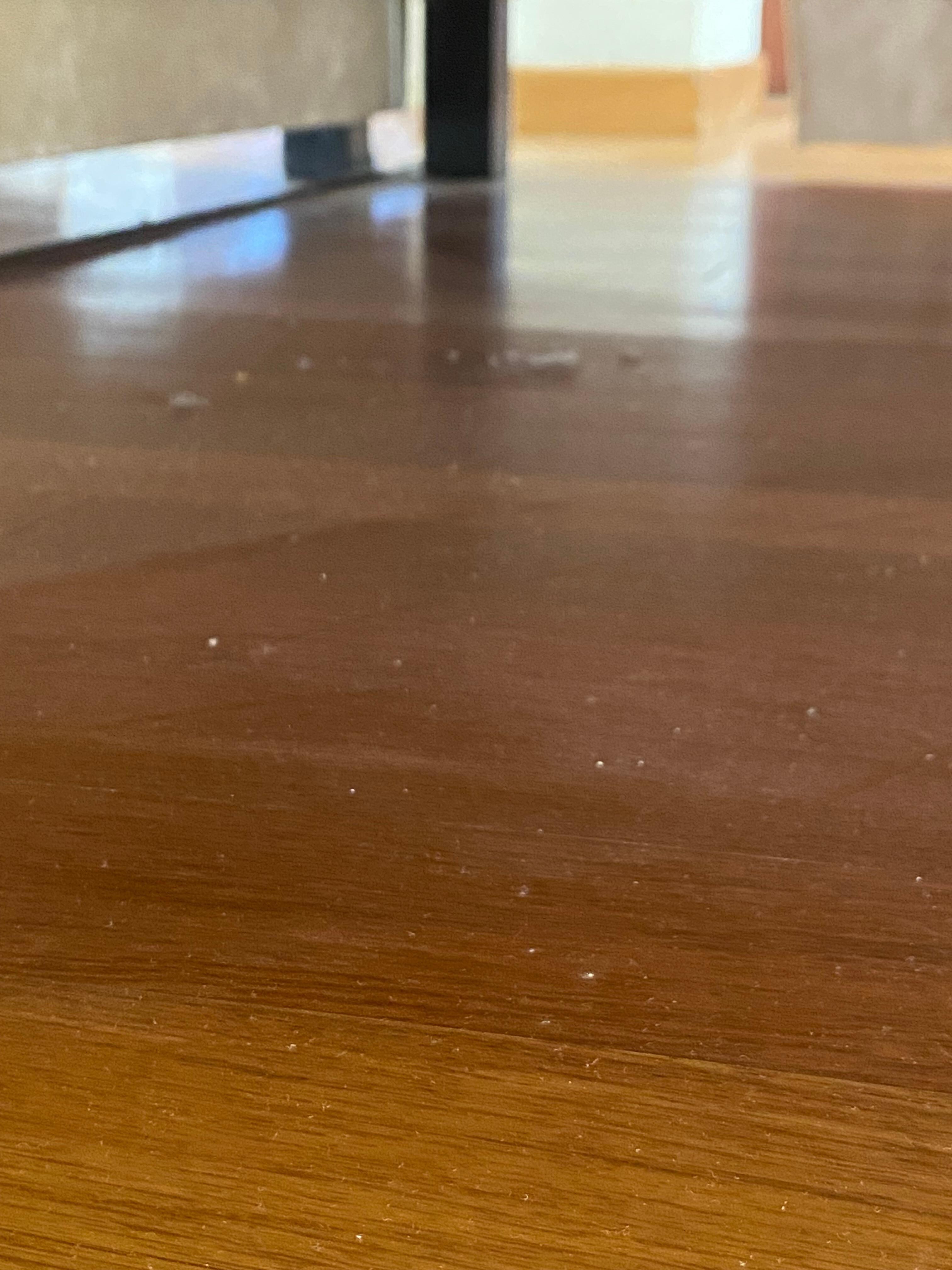 Dust and dirt under the bed