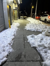 Area just outside hotel