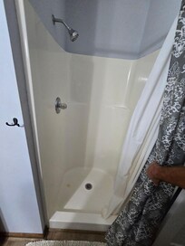 Master bath downstairs.