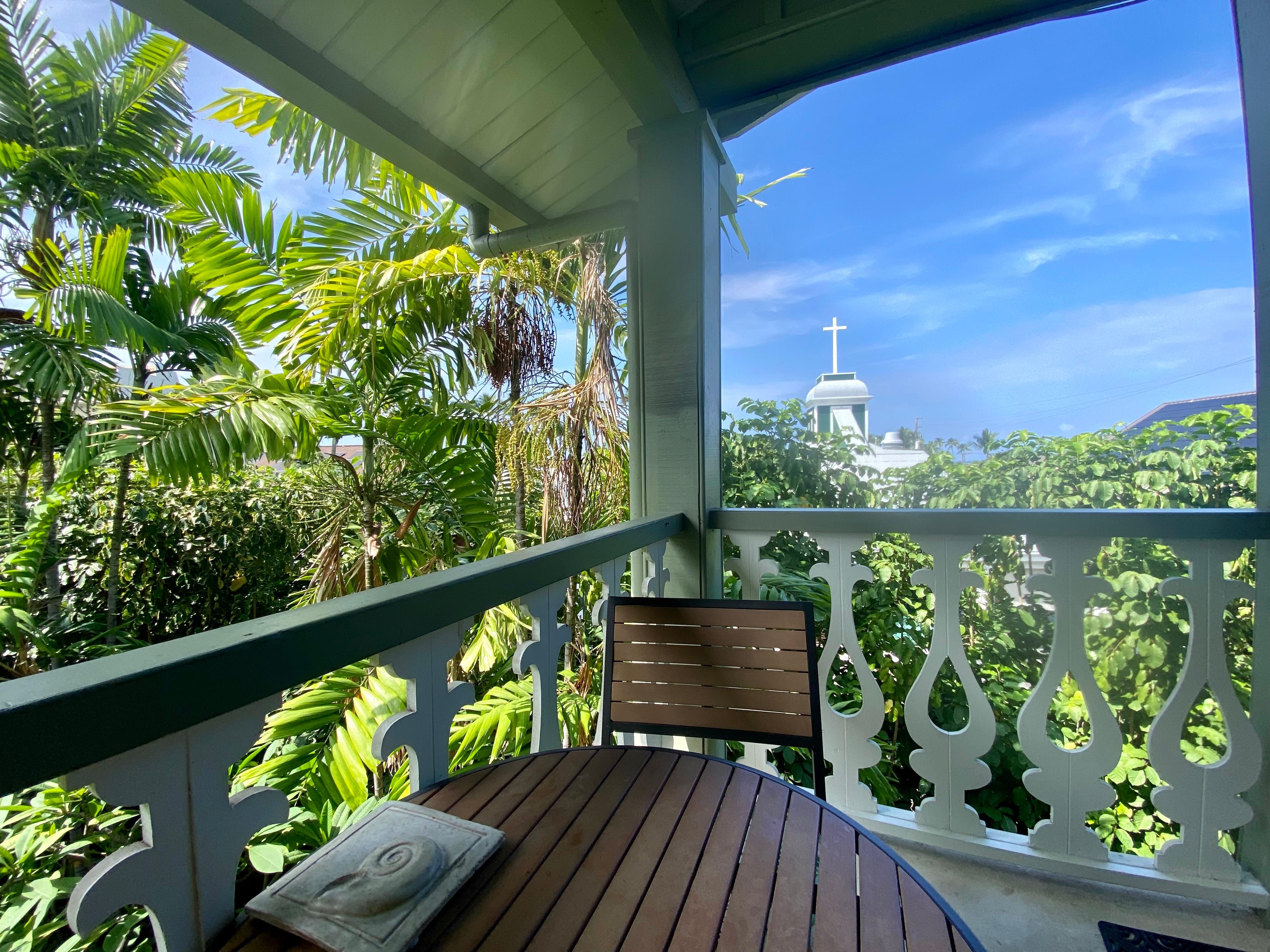 Nice, peaceful balcony!