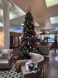 Tree in the lobby