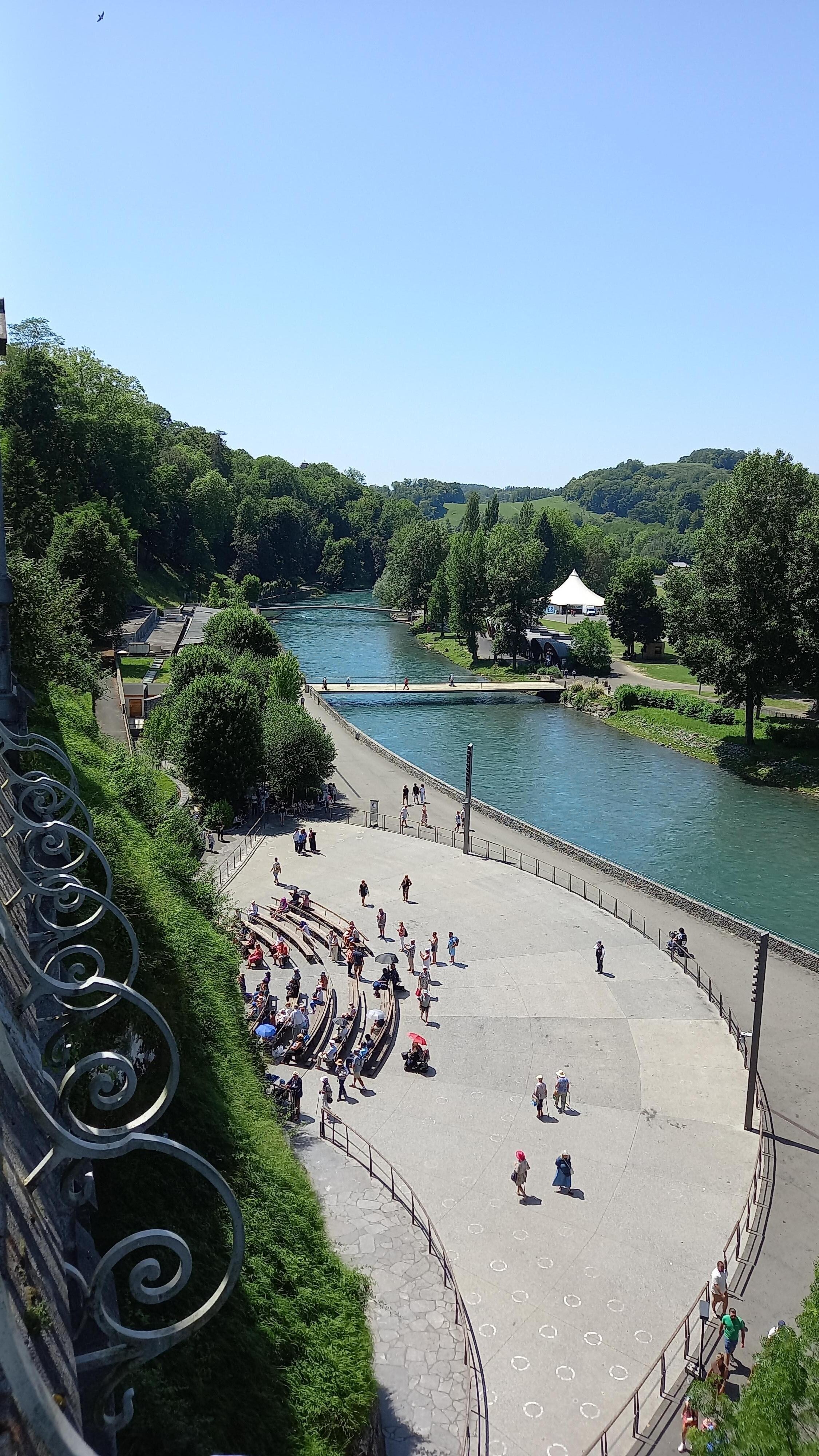 Le gave de Pau à Lourdes 
