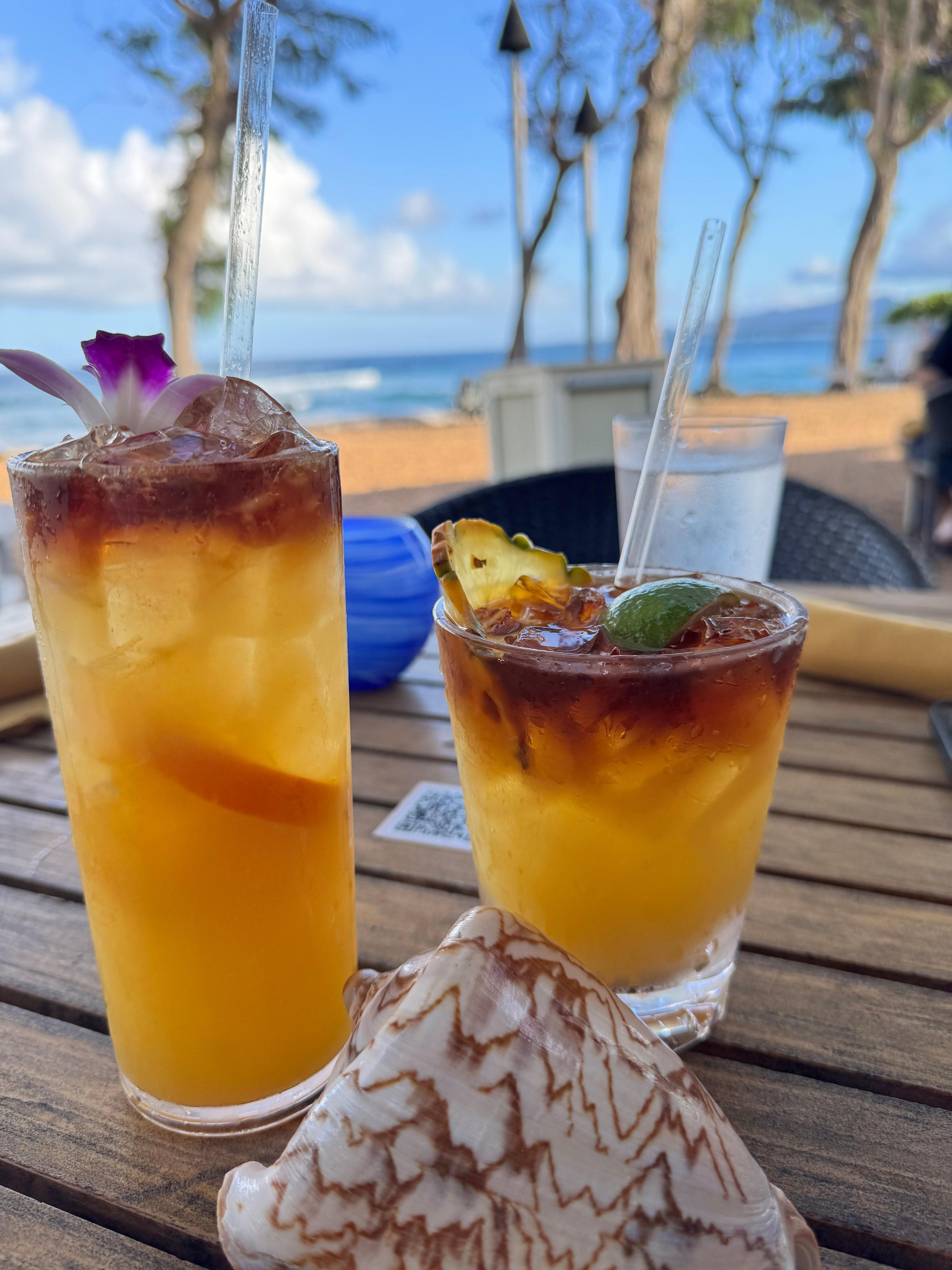 Drinks at Lava Lava