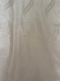 Stains on comforter