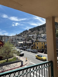 View from the hot tub