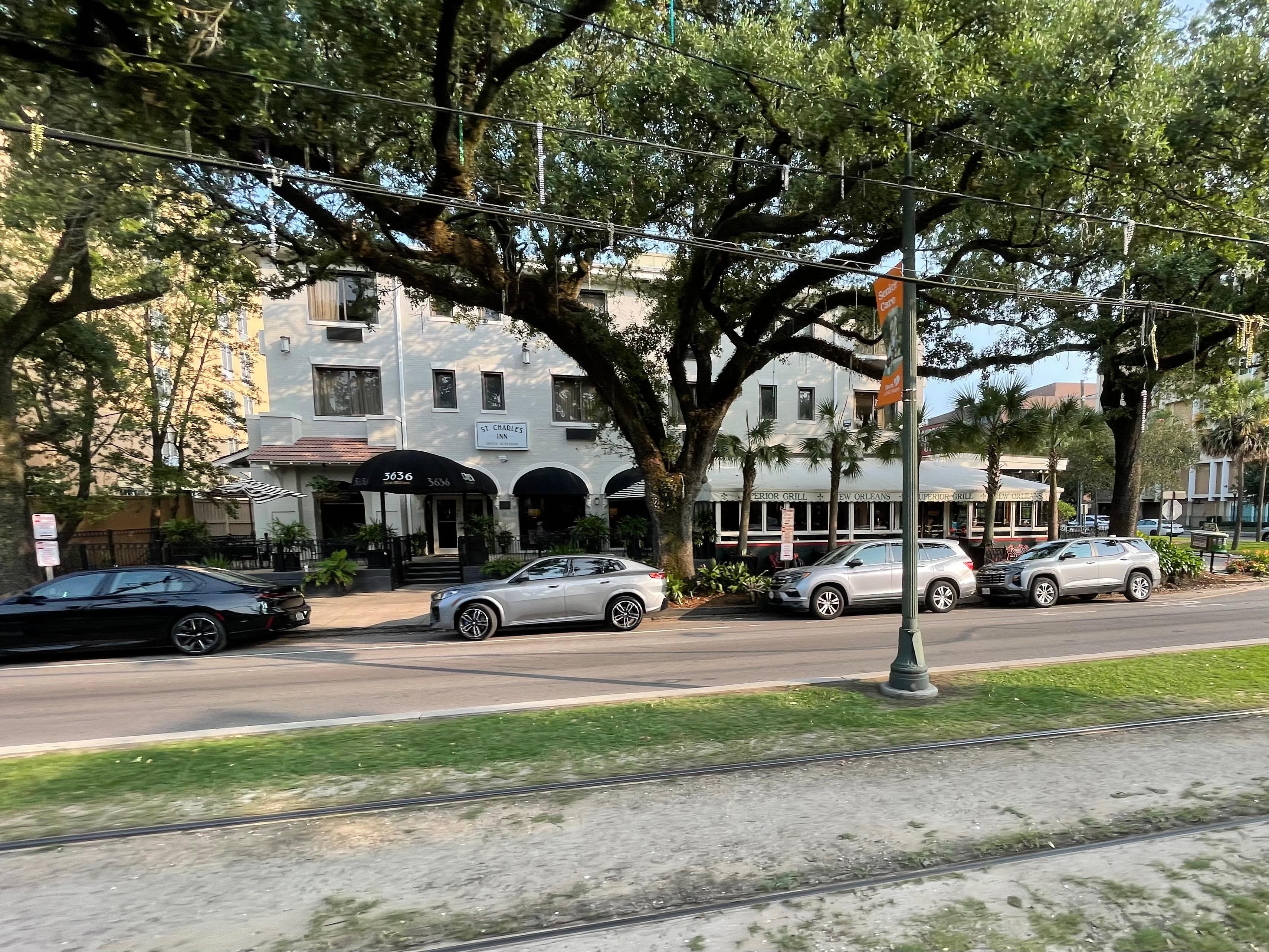 Front of hotel
