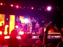 We attended a concert across the river in Newport Kentucky at Mega Corp Pavillion. Tru Hilton was approximately 20 minutes from the venue.