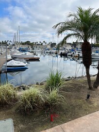 View walking to our room.