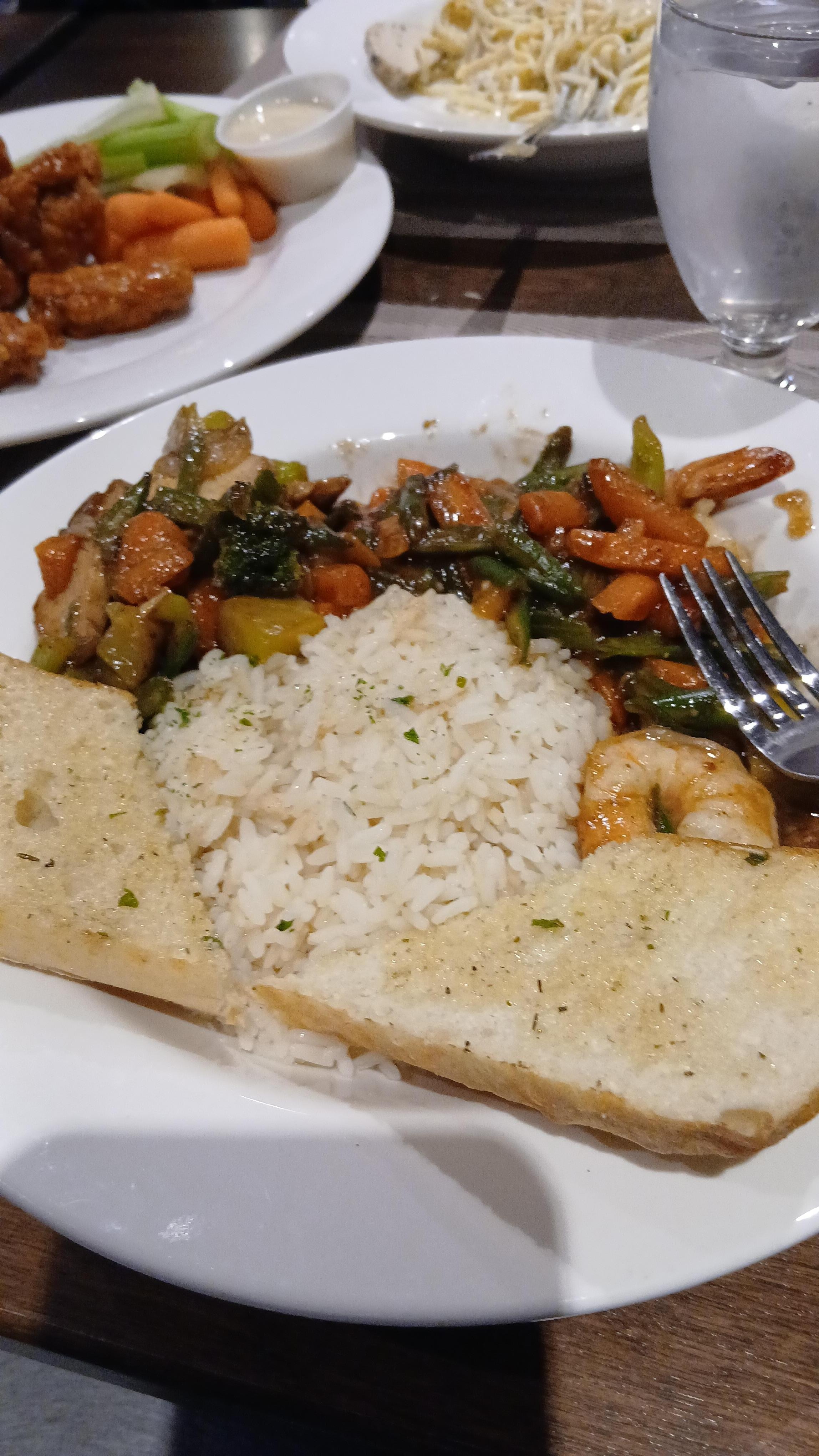 Lovely dinner our first night. 