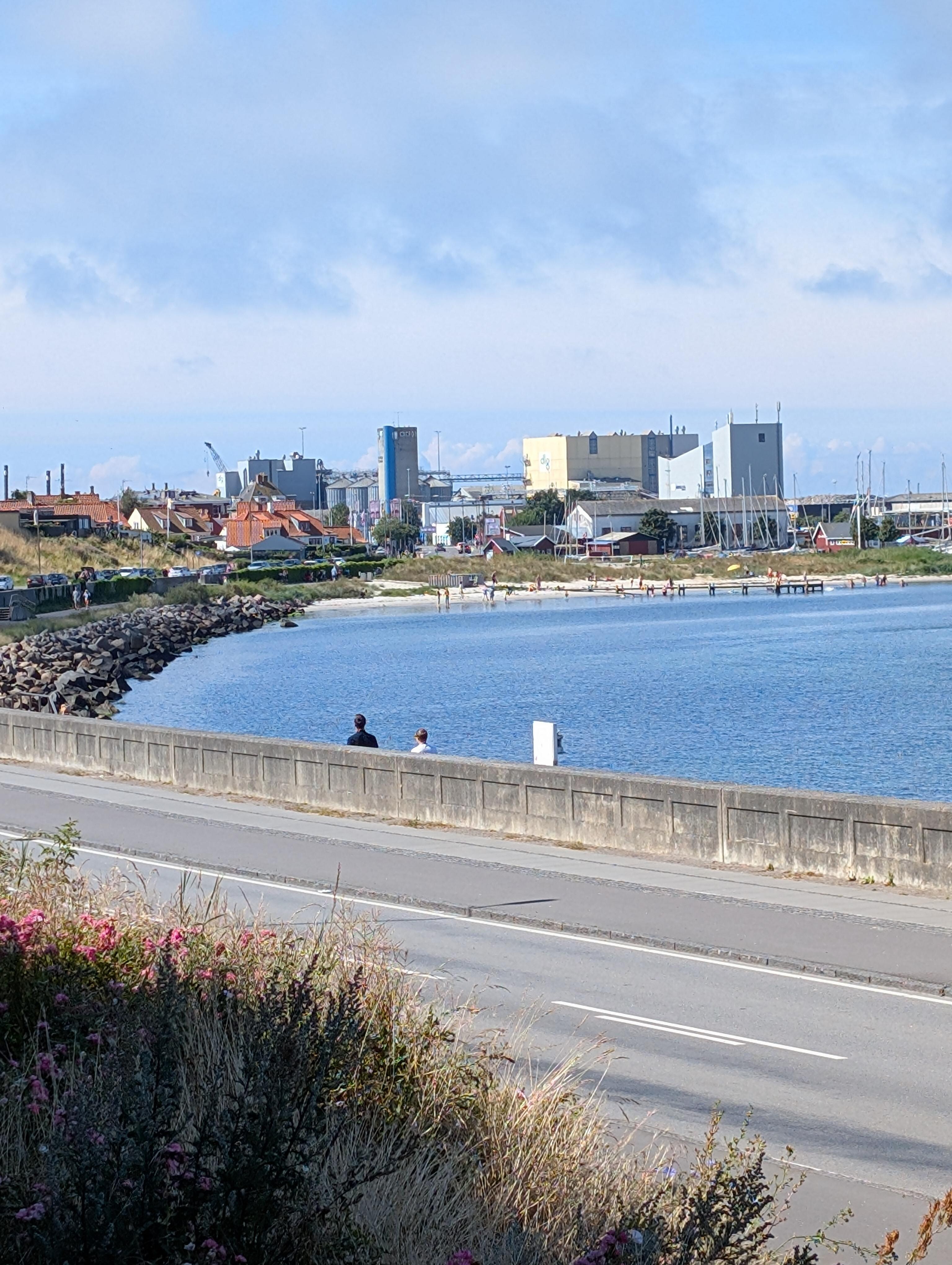 Utsikt mot hamnen