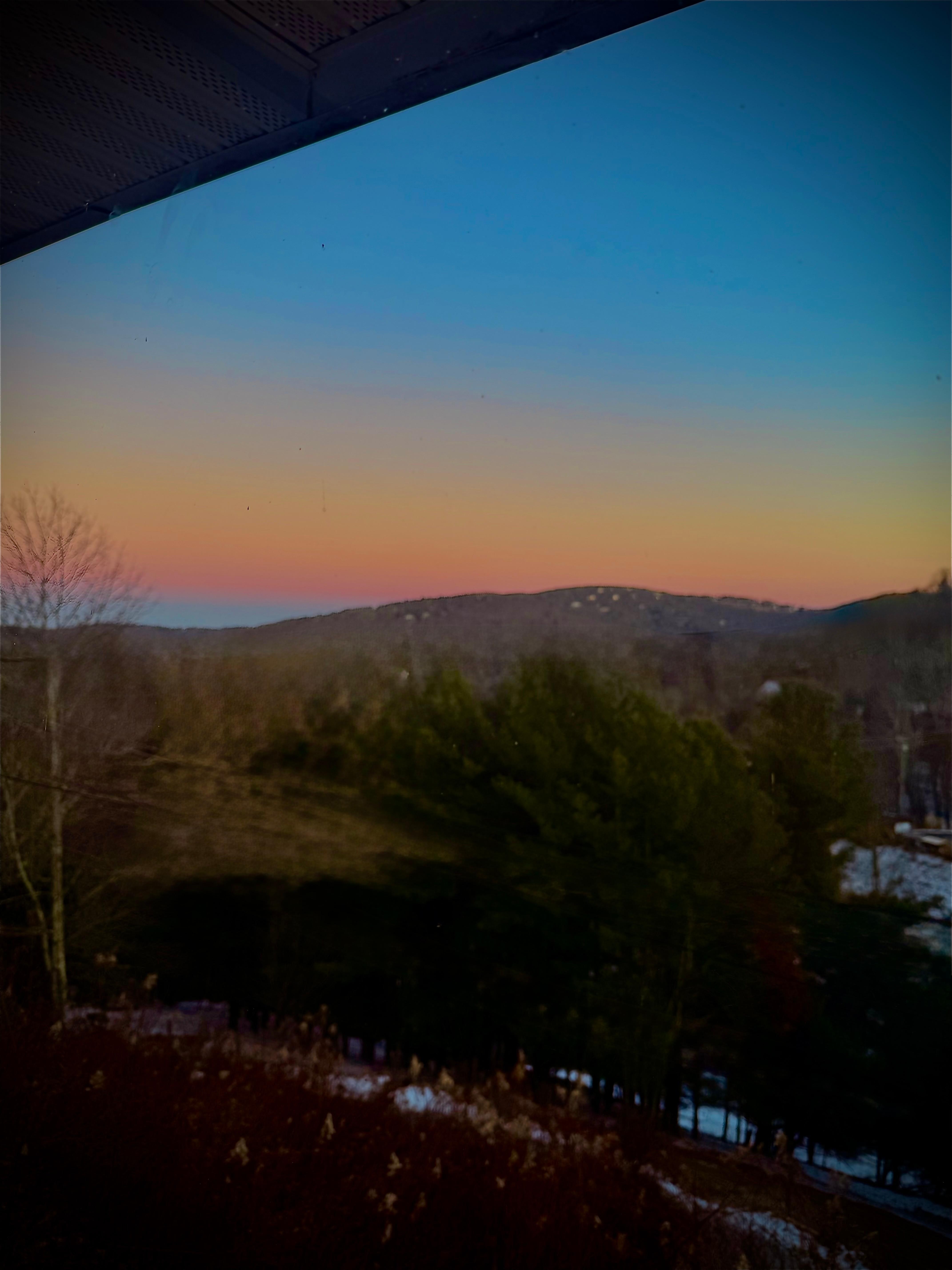 View from the sunroom