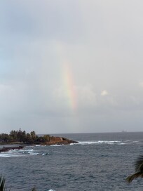 This is from our balcony