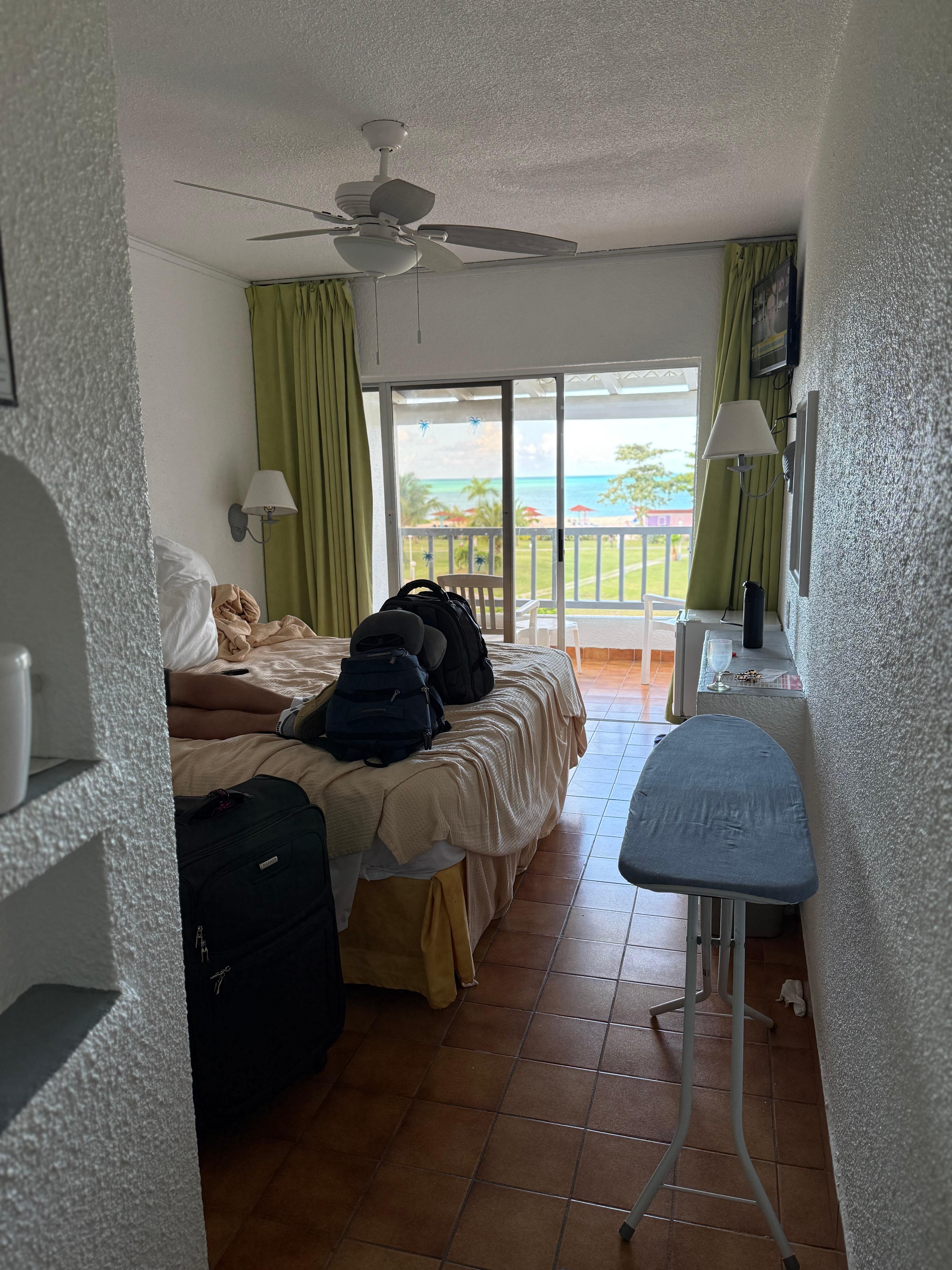 The rooms were not terrible, just need a major facelift  